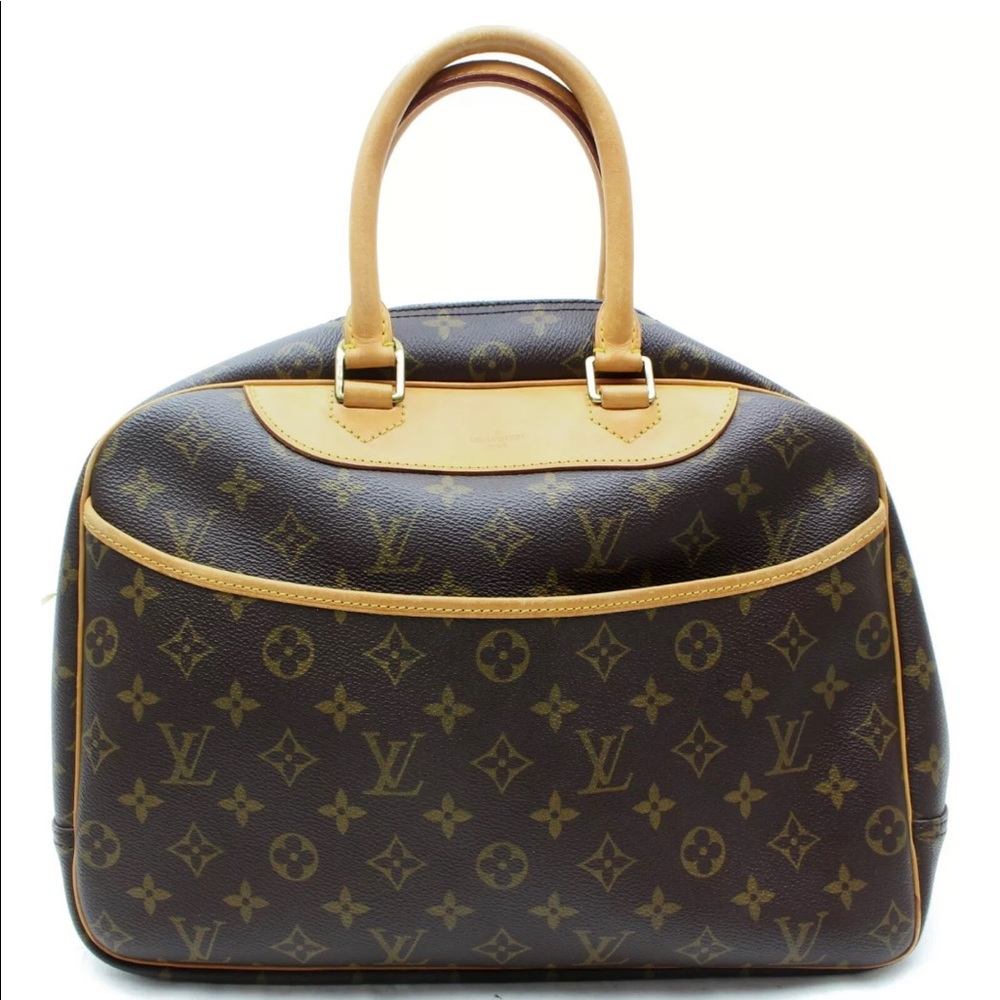 ⚡️Black Friday Sale⚡️Louis Vuitton Hand Bag Deauville Browns Monogram
